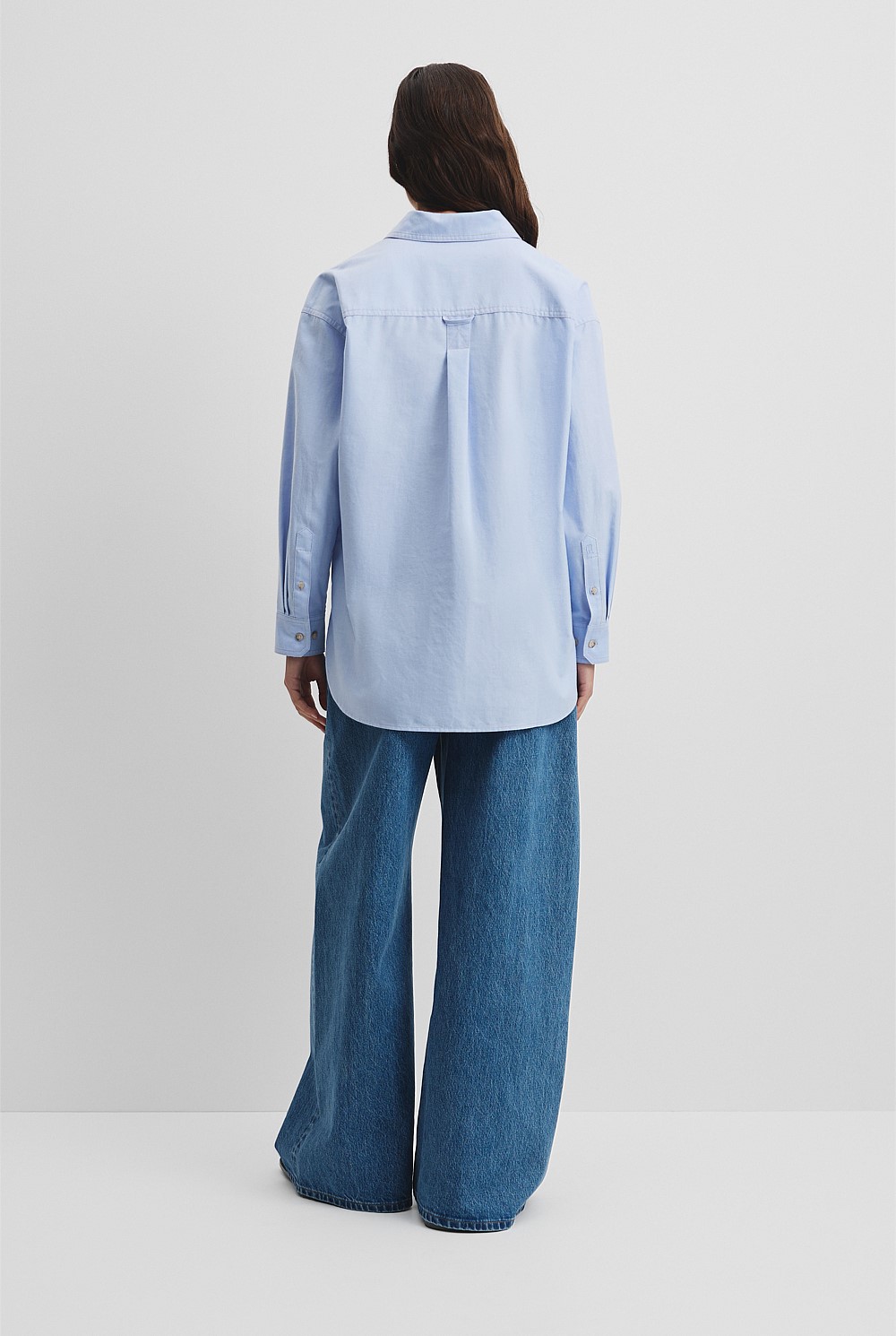 Oversized Australian Cotton Oxford Shirt