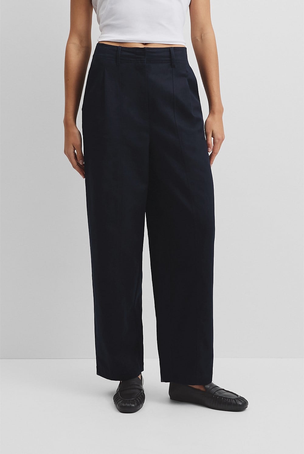 Adrien Slim Tapered Twill Pants