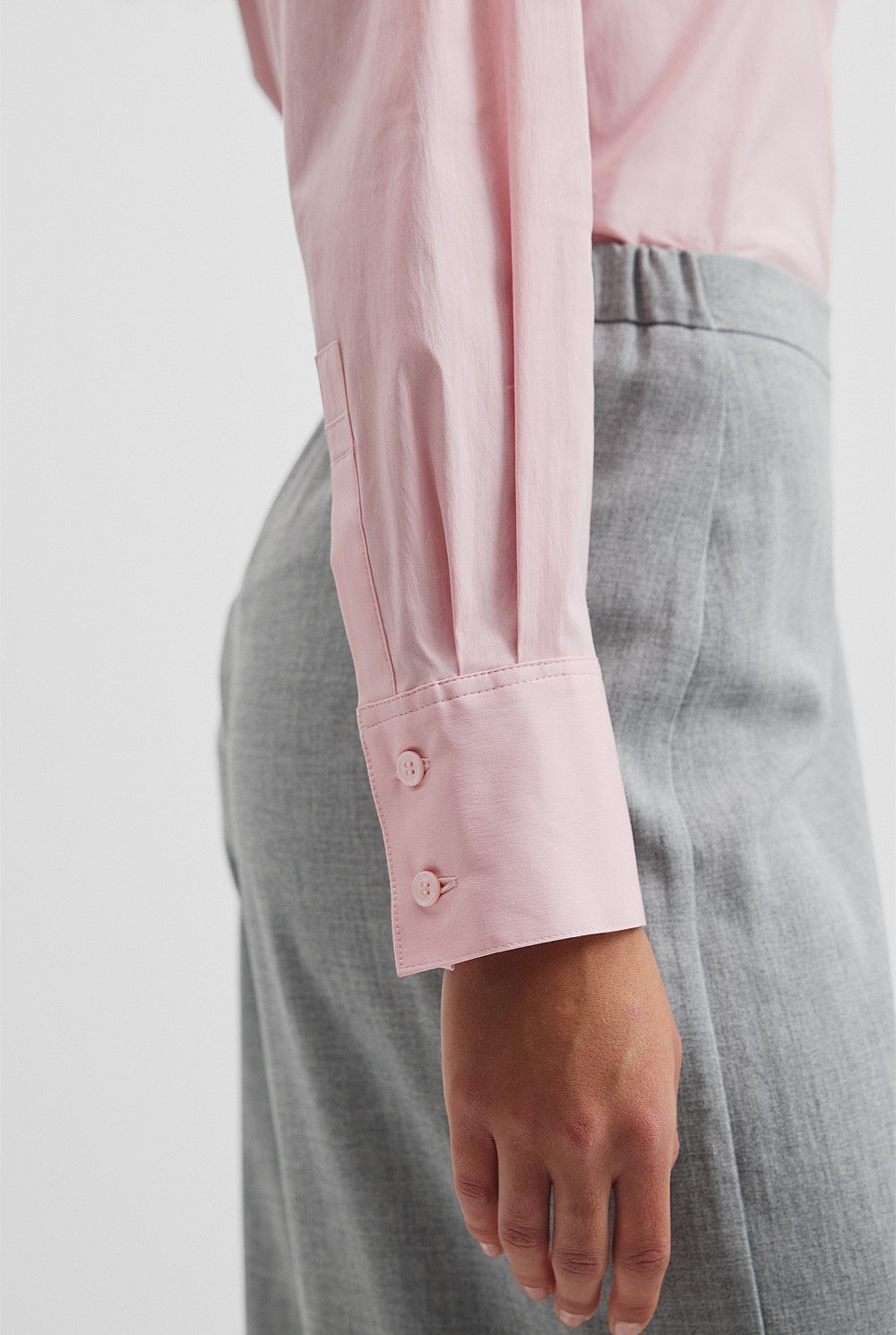 Stretch Slim Fit Poplin Shirt