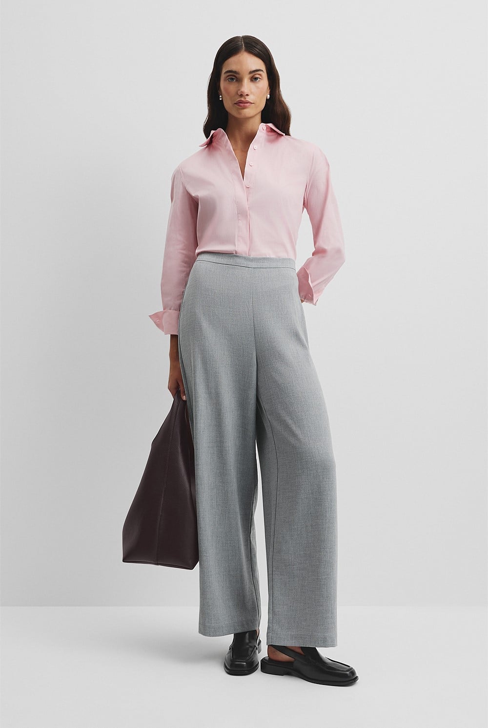 Stretch Slim Fit Poplin Shirt