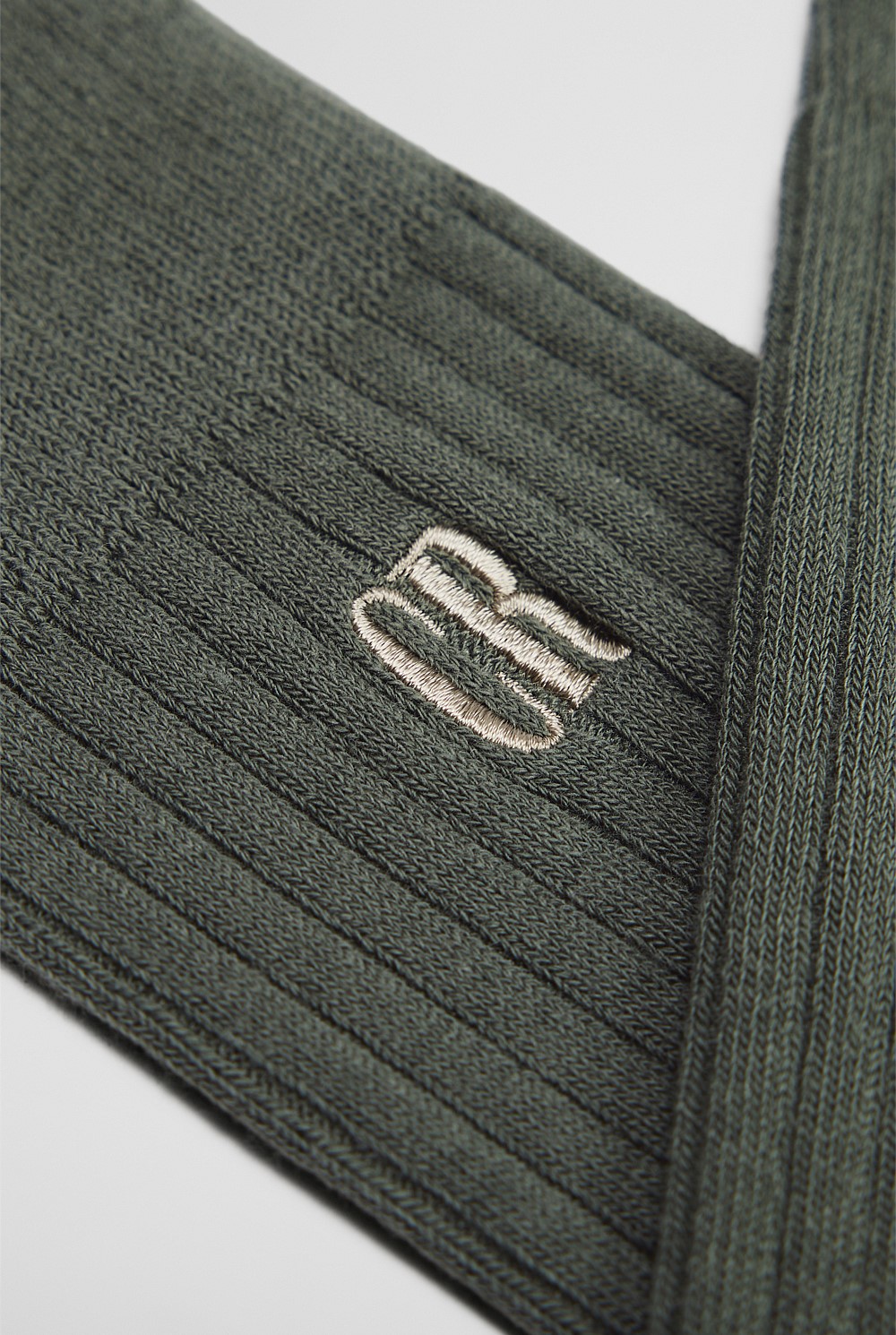 Australian Cotton Blend CR Rib Crew Sock