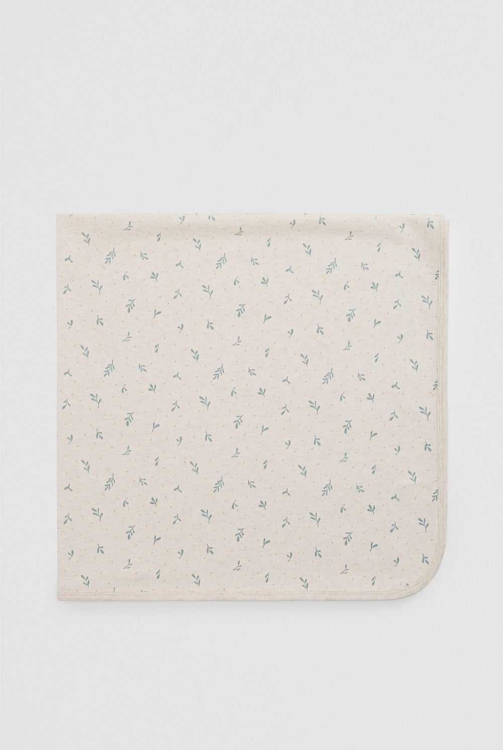 Organically Grown Cotton Blend Newborn Blanket