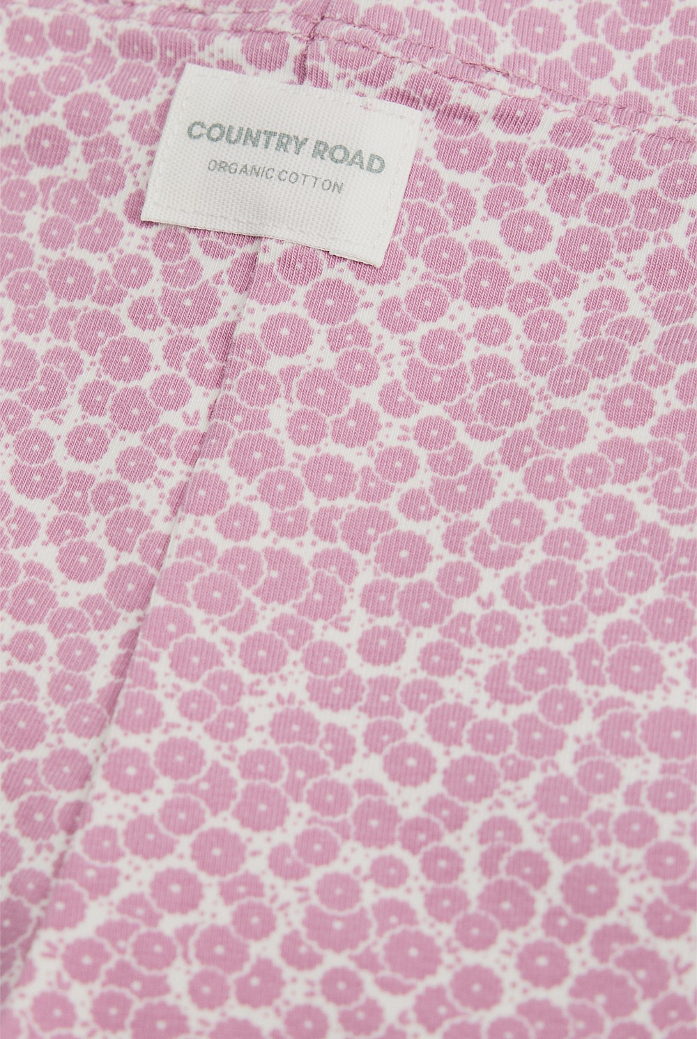 Organically Grown Cotton Blend Heart Legging