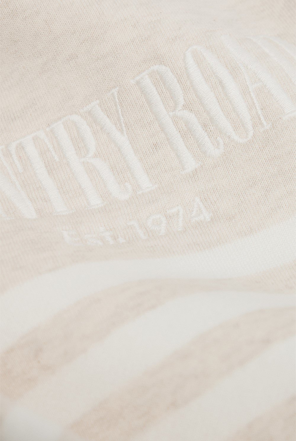 Organically Grown Cotton Logo Oversized Long Sleeve Bodysuit