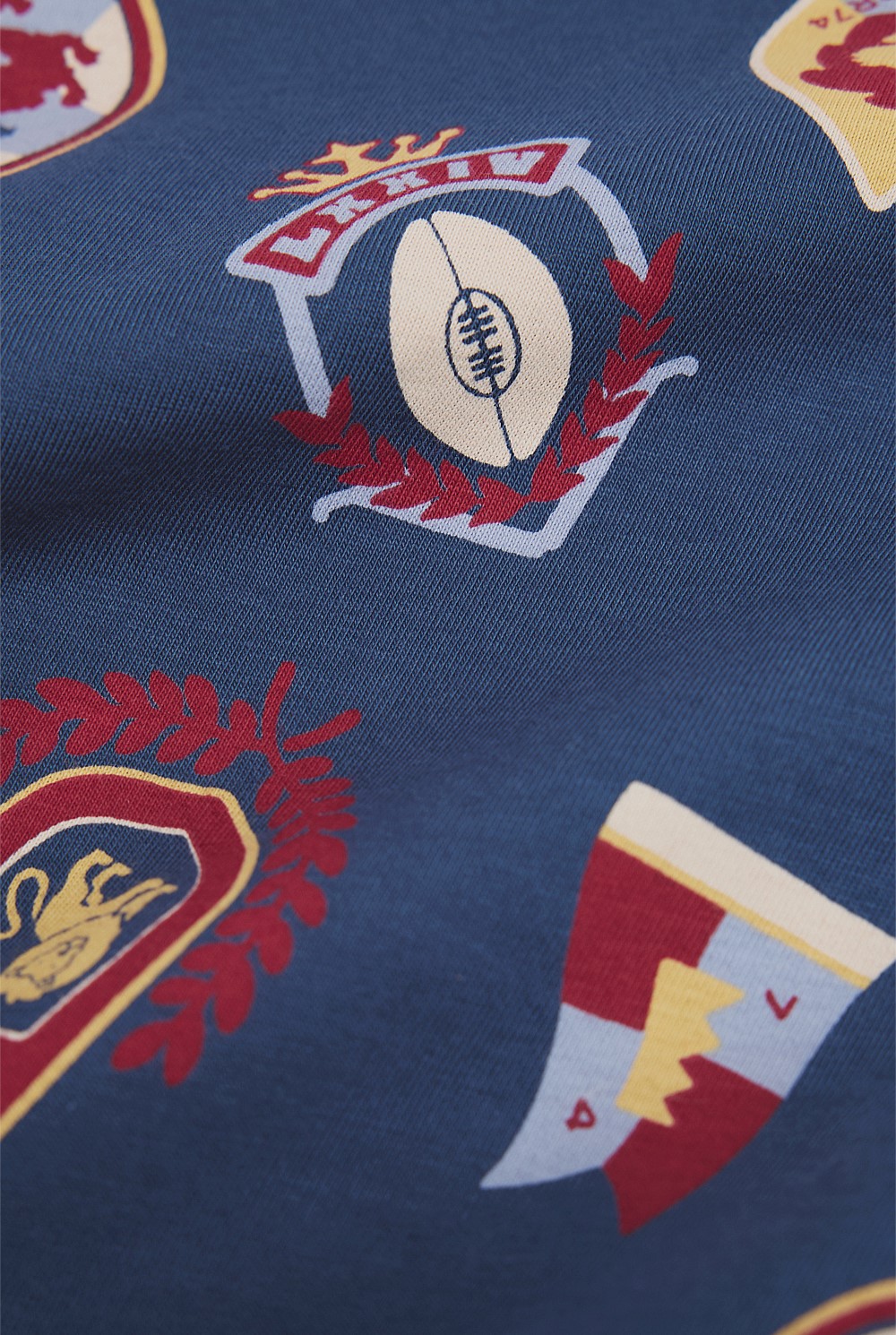 Varsity Motif T-Shirt