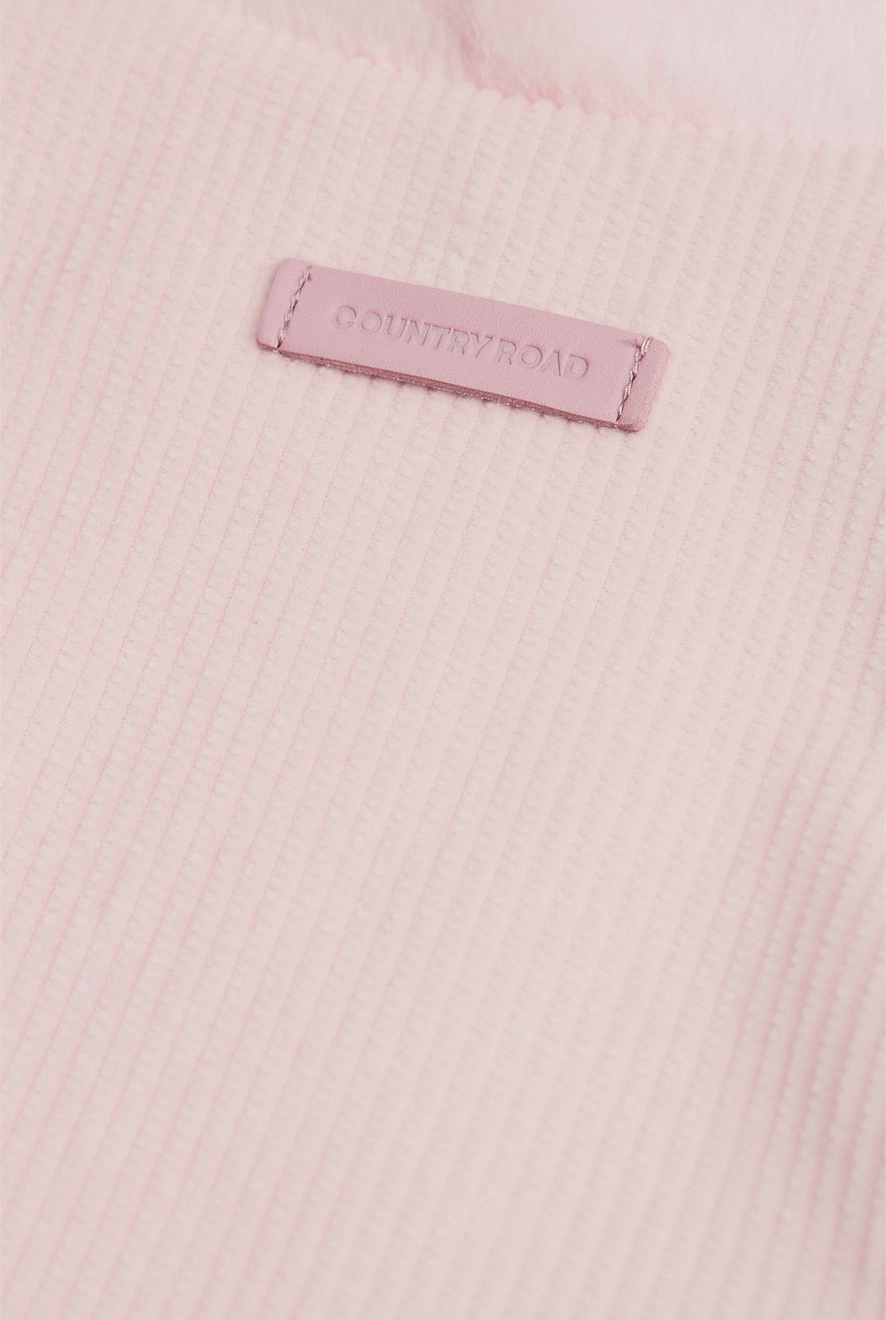 Reverse Faux Fur Vest