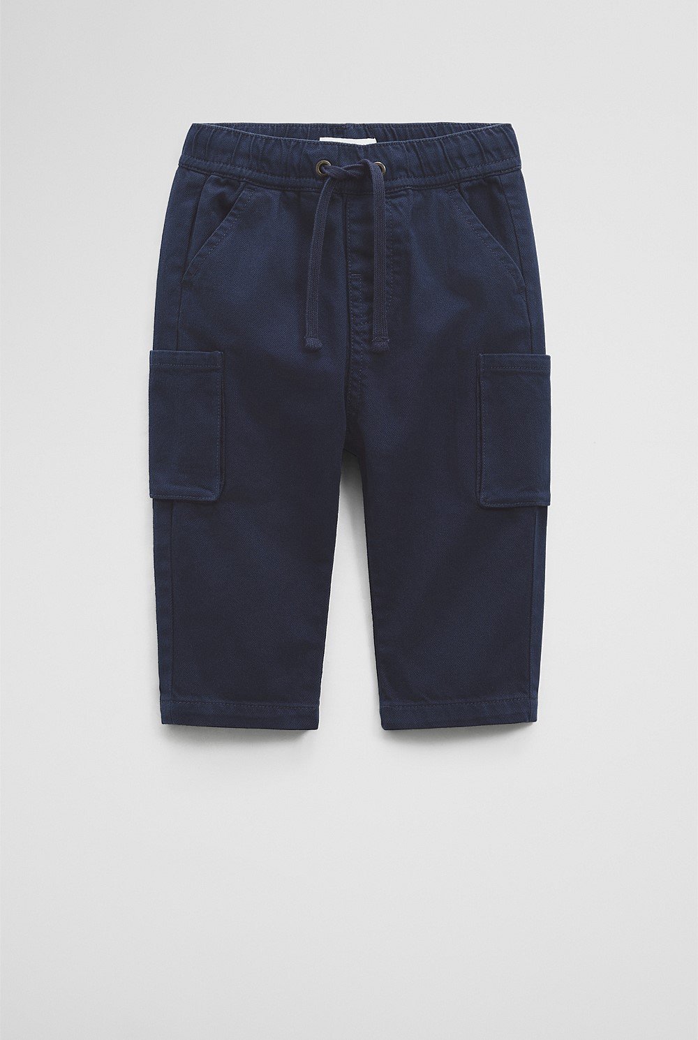 Australian Cotton Blend Relaxed Pull-On Pant