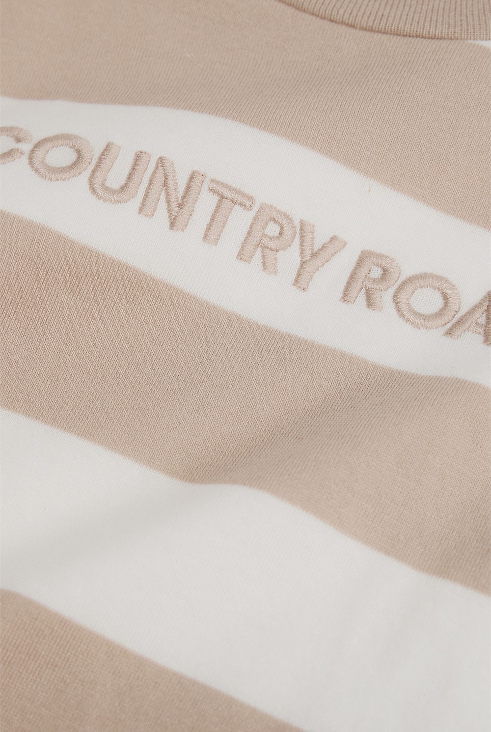 Spliced Stripe Long Sleeve Bodysuit