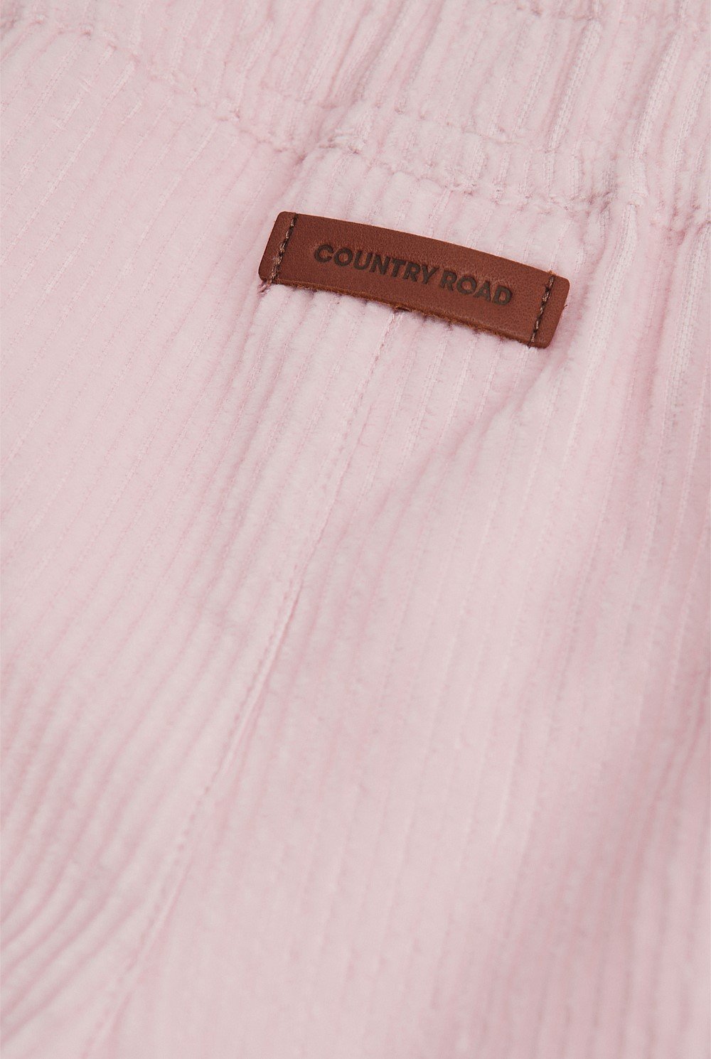 Organically Grown Cotton Cord Frill Pant