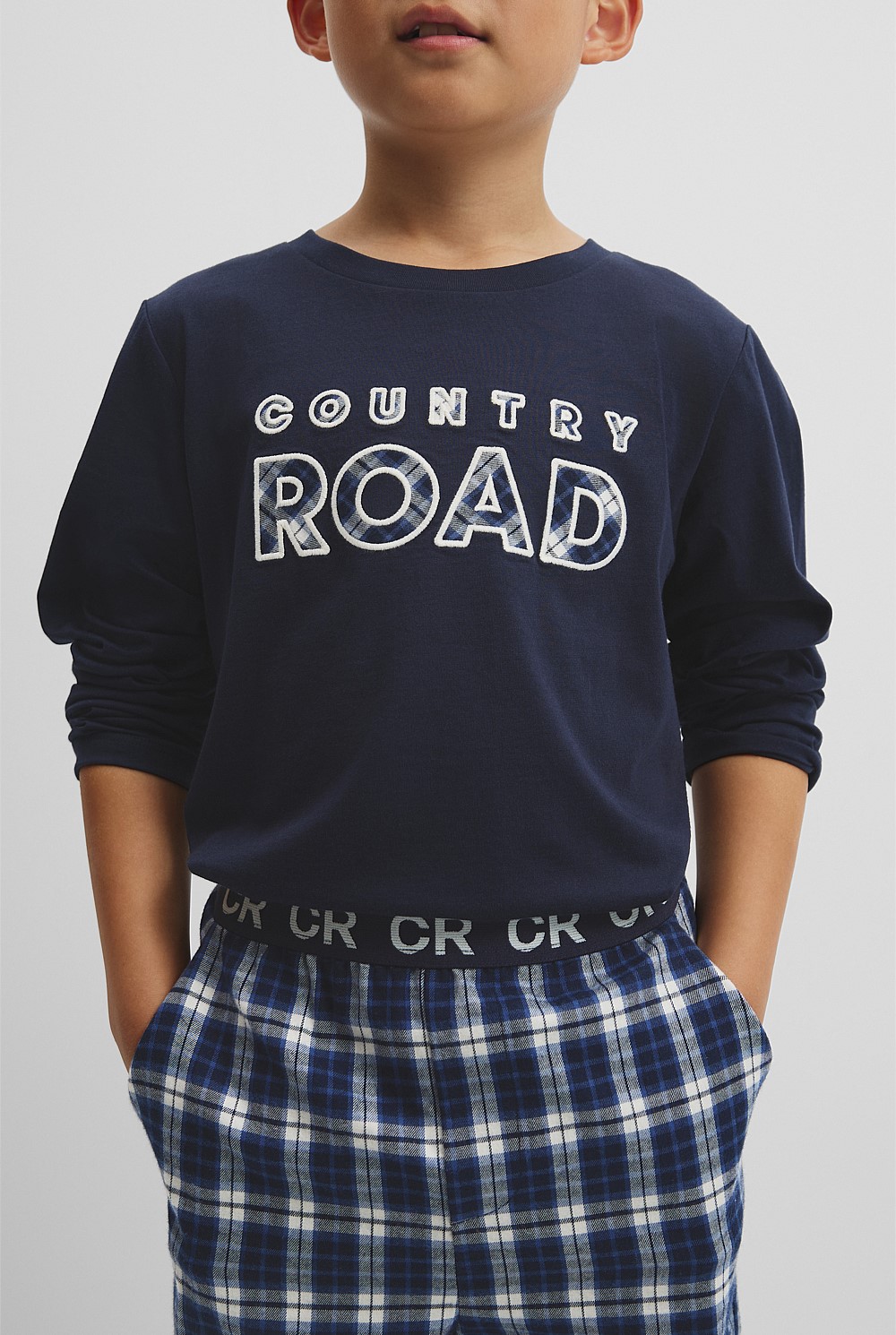 Logo Long Sleeve Pyjama Set