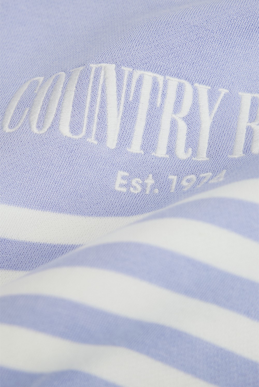 Organically Grown Cotton Logo Oversized Long Sleeve Bodysuit