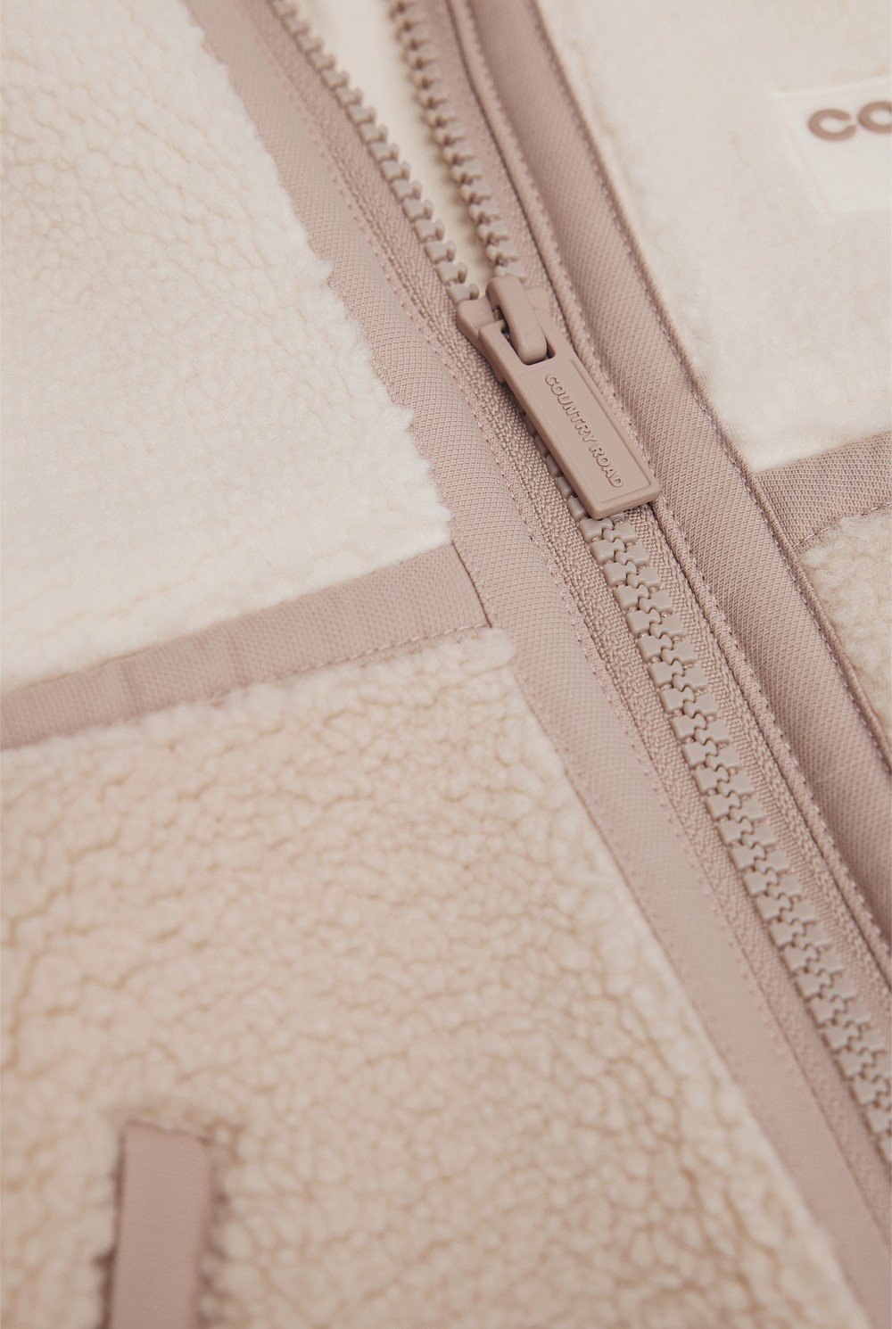 Sherpa Zip Through Jacket