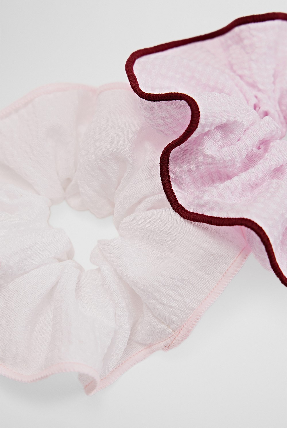 Gingham Scunchie Pack of 2