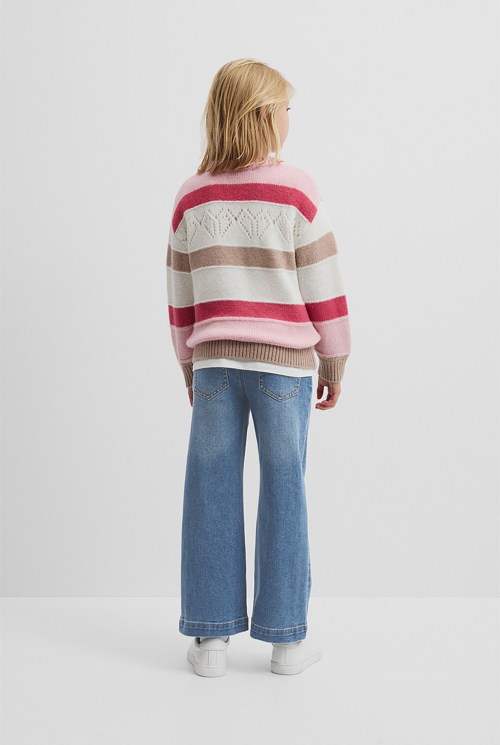 Striped Textured Knit