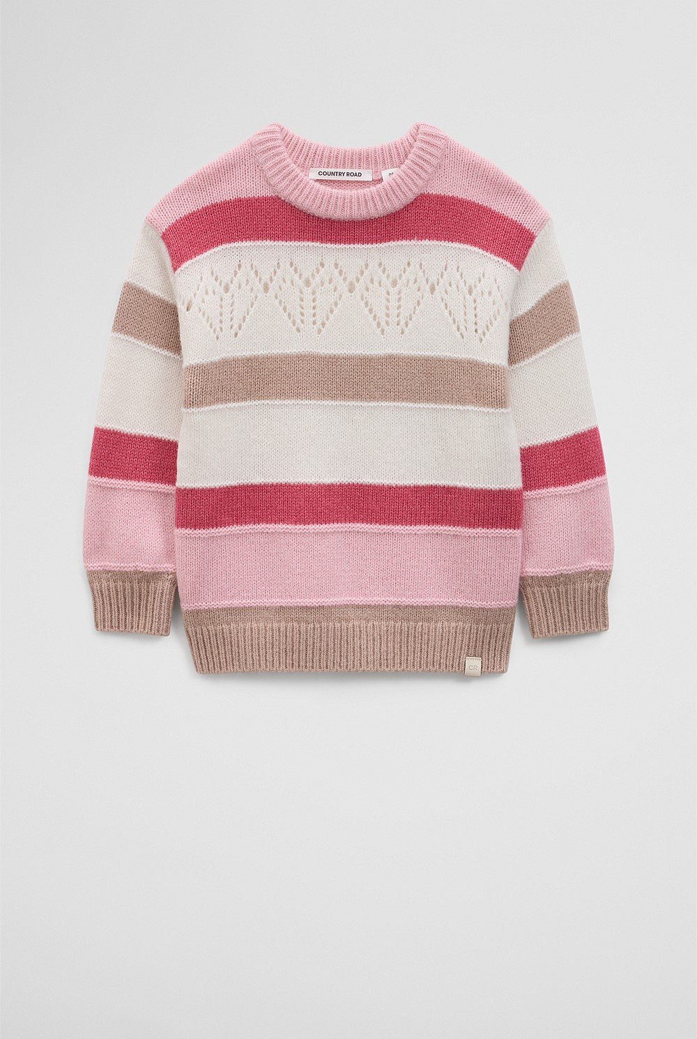Striped Textured Knit
