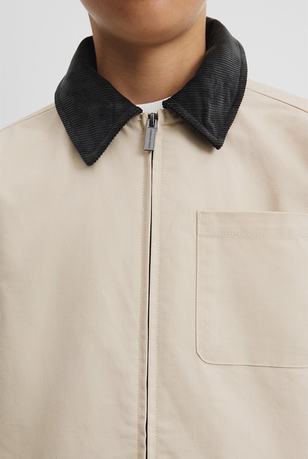 Teen Zip Through Barn Jacket