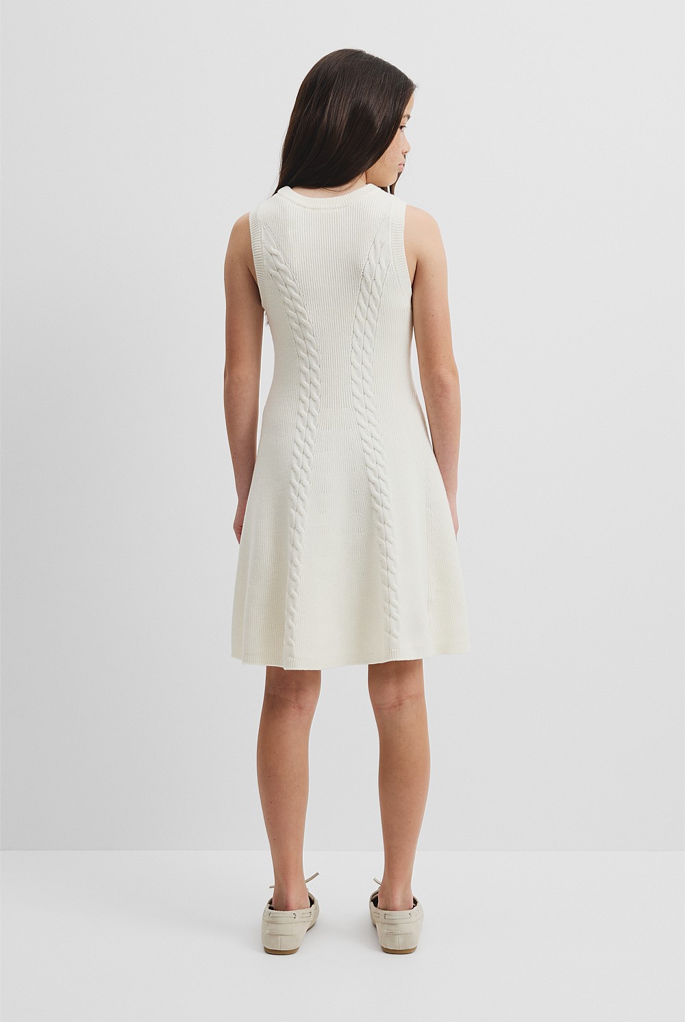 Teen Cable Knit Dress