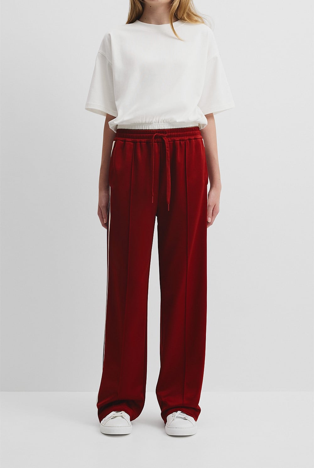 Teen Wide Leg Track Pant