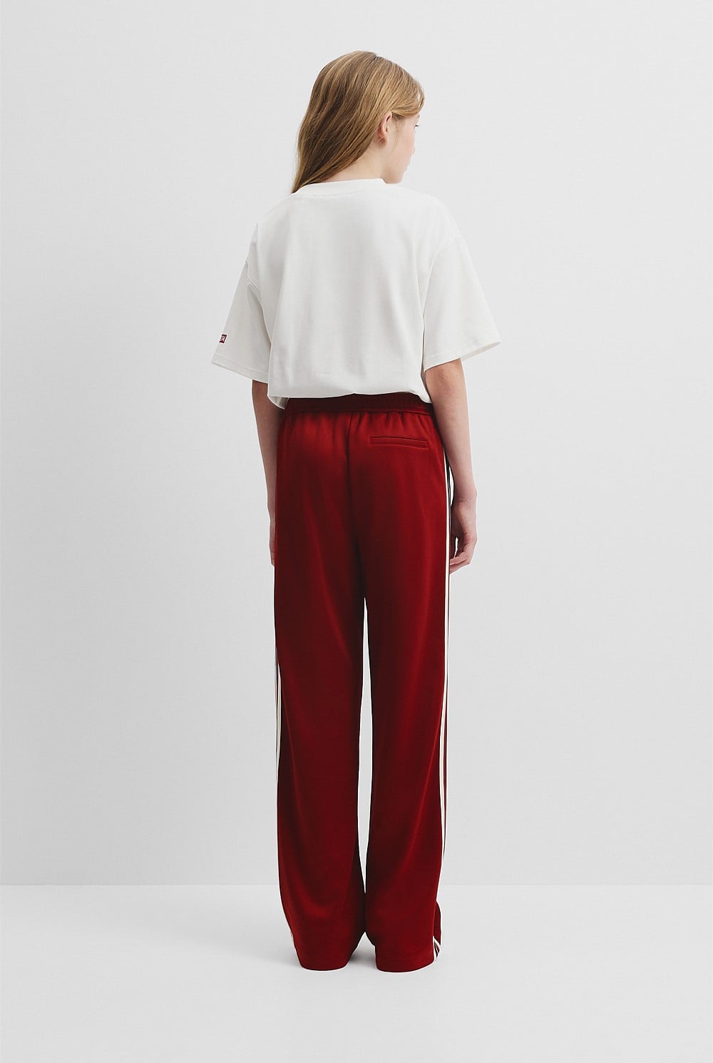 Teen Wide Leg Track Pant