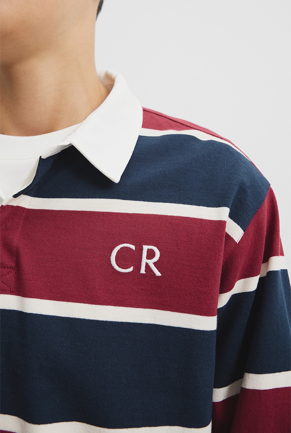 Teen Long Sleeve Rugby T-Shirt