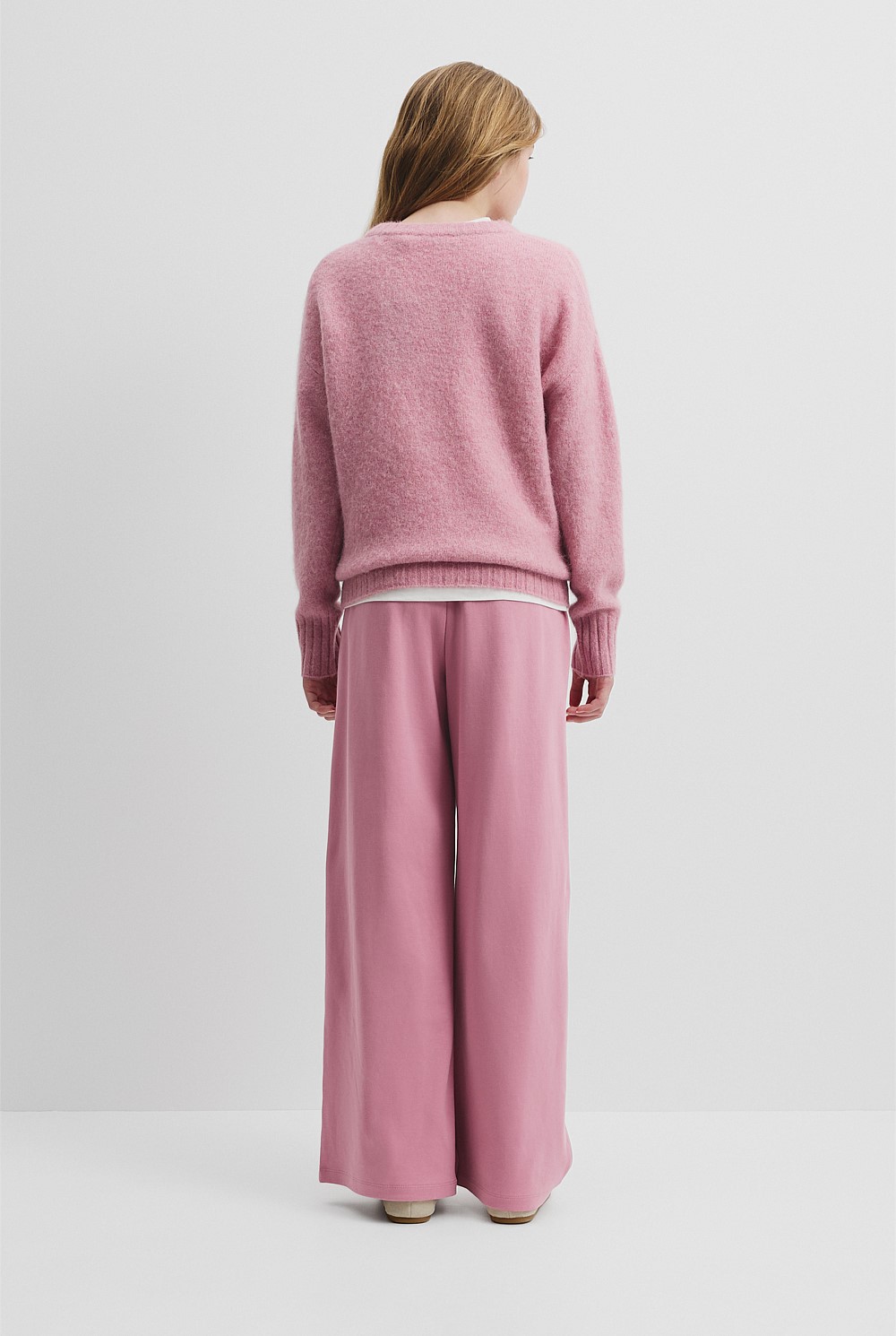 Teen Fluffy Knit Pullover