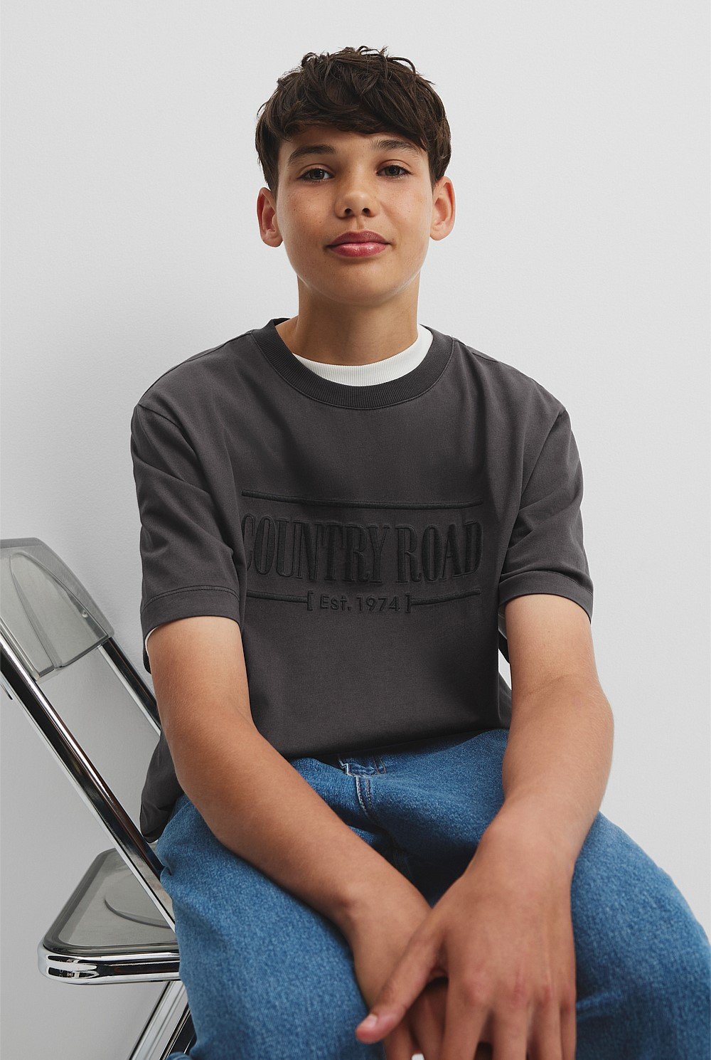 Teen Australian Cotton Heritage Oversized T-Shirt