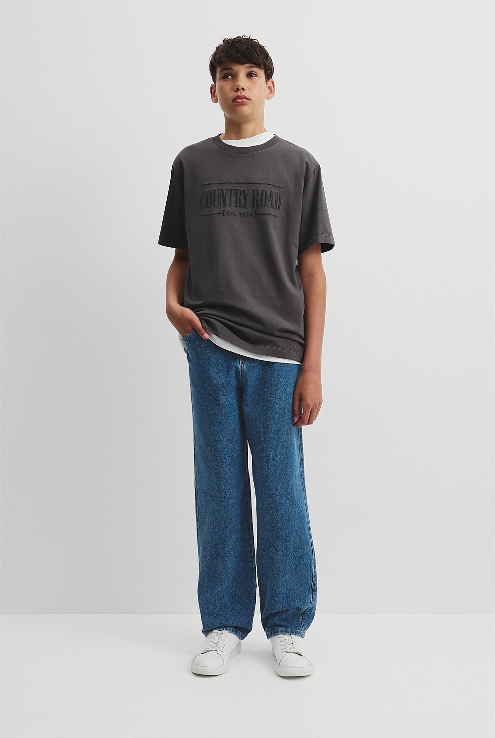 Teen Australian Cotton Heritage Oversized T-Shirt