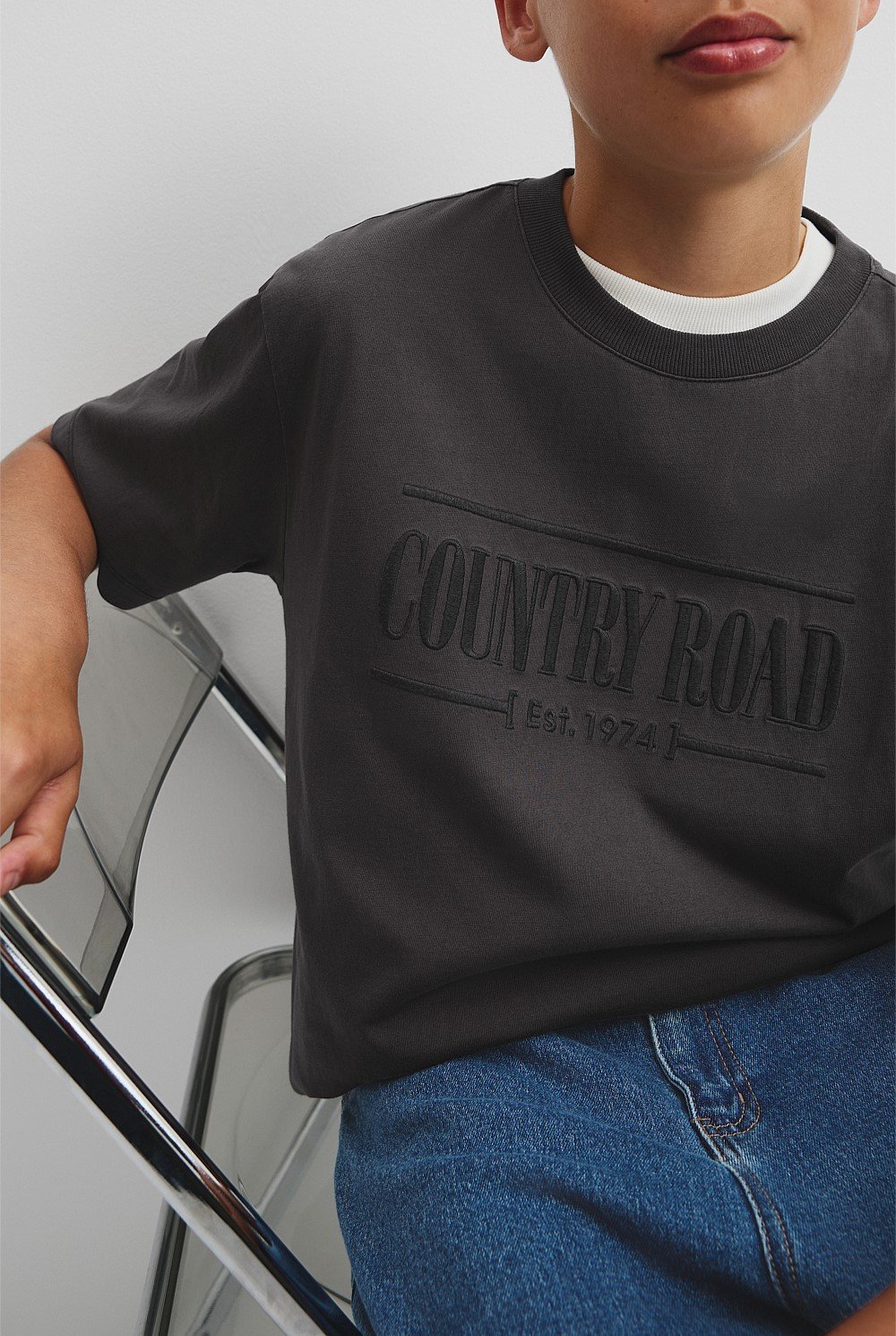 Teen Australian Cotton Heritage Oversized T-Shirt