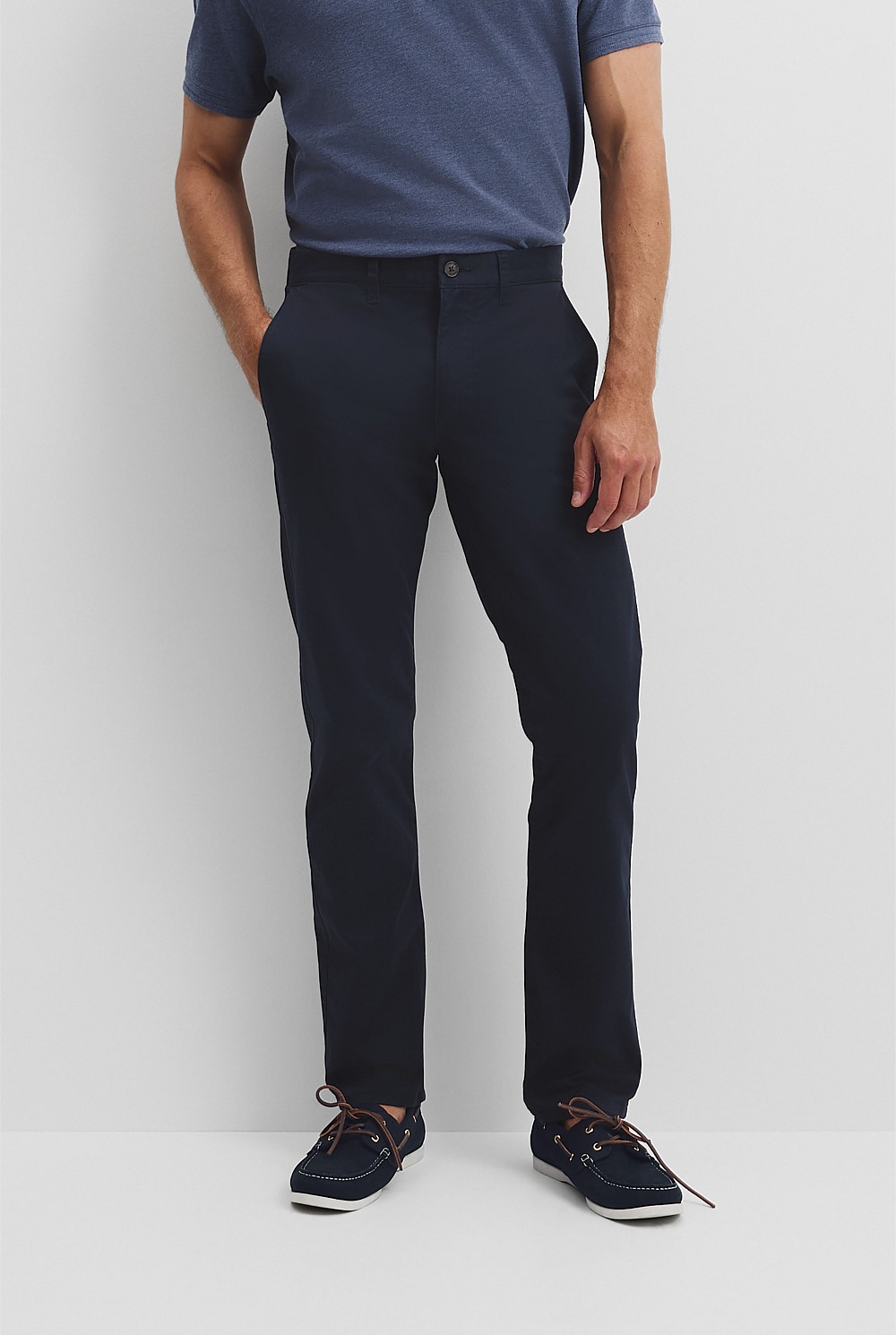 Australian Cotton Standard Fit Stretch Chino