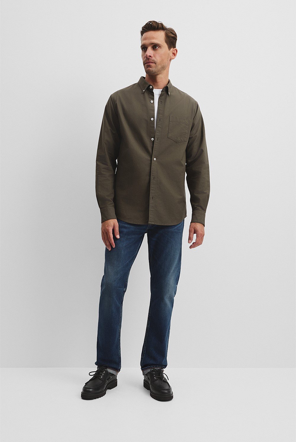 Regular Fit Australian Cotton Oxford Shirt