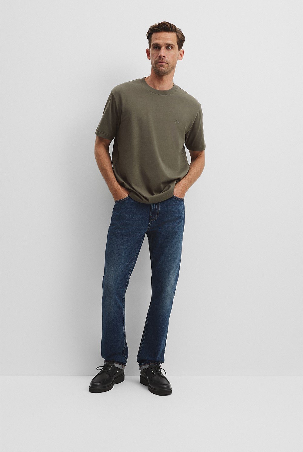 Australian Cotton CR Logo T-Shirt