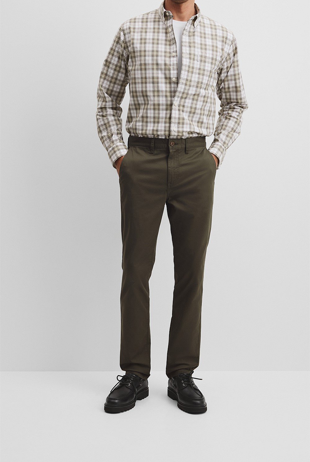 Australian Cotton Tapered Fit Stretch Chino