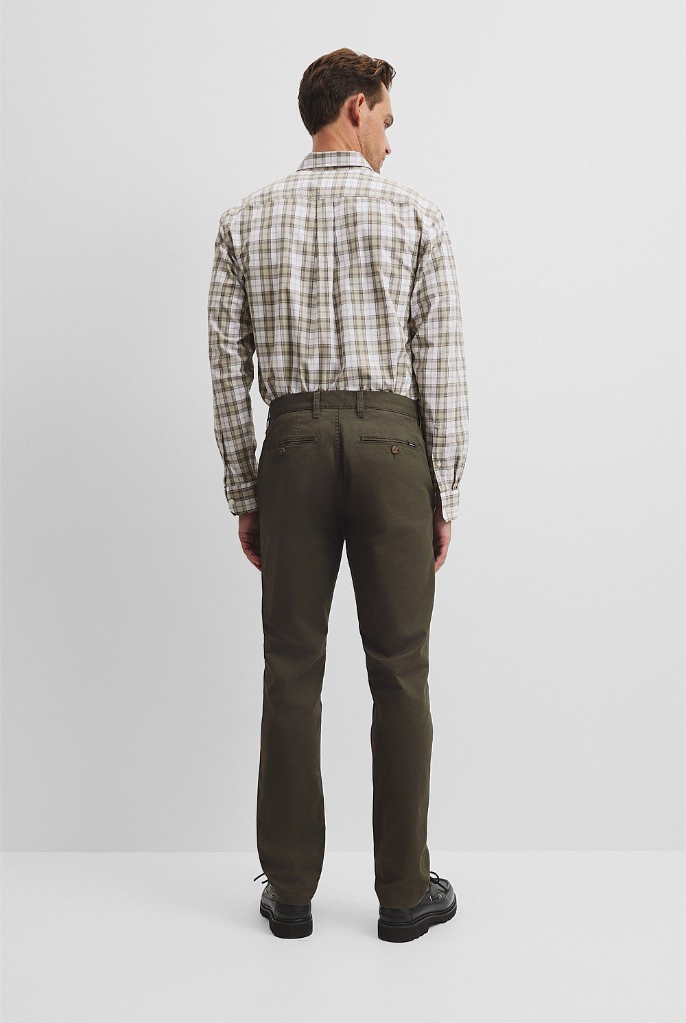 Australian Cotton Tapered Fit Stretch Chino