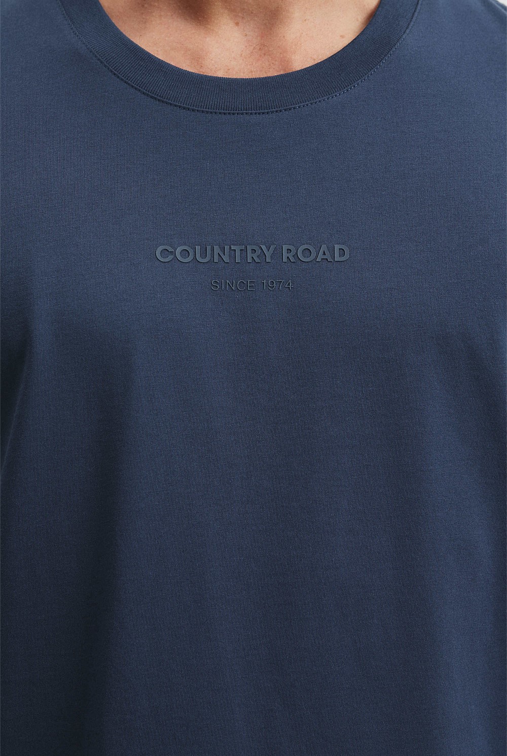 Australian Cotton Modern Logo T-Shirt