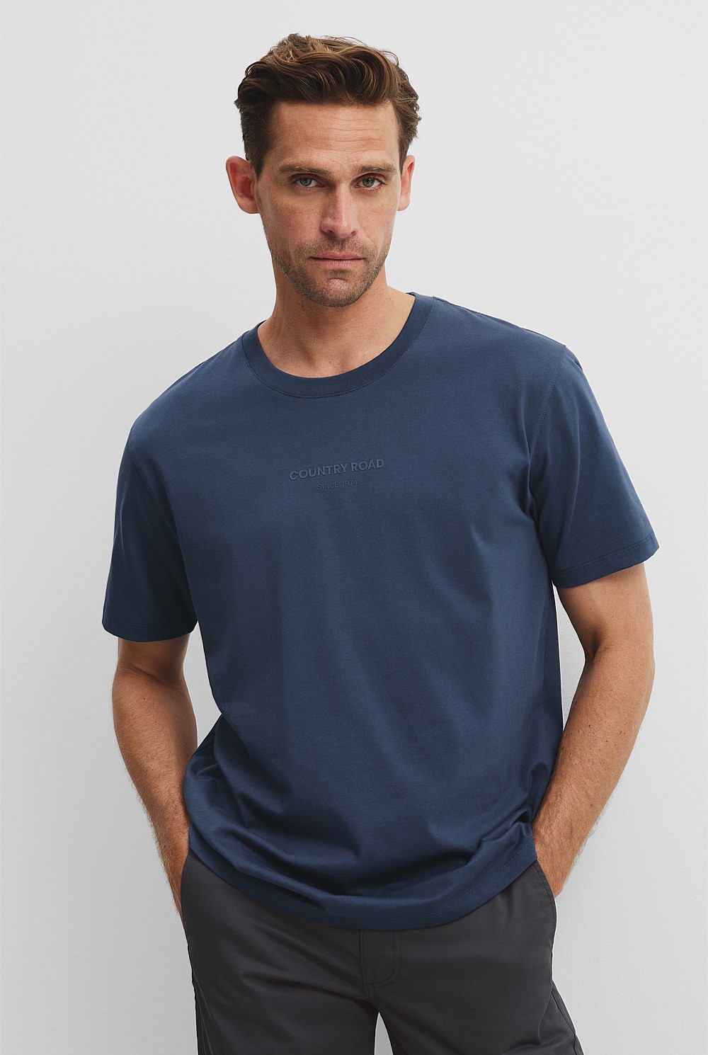 Australian Cotton Modern Logo T-Shirt
