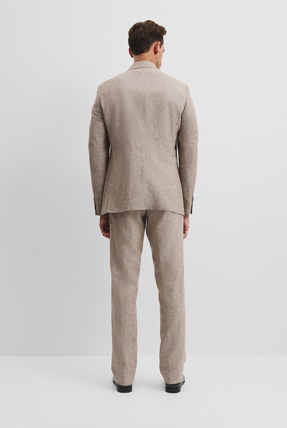 Regular Linen Cotton Textured Jacket