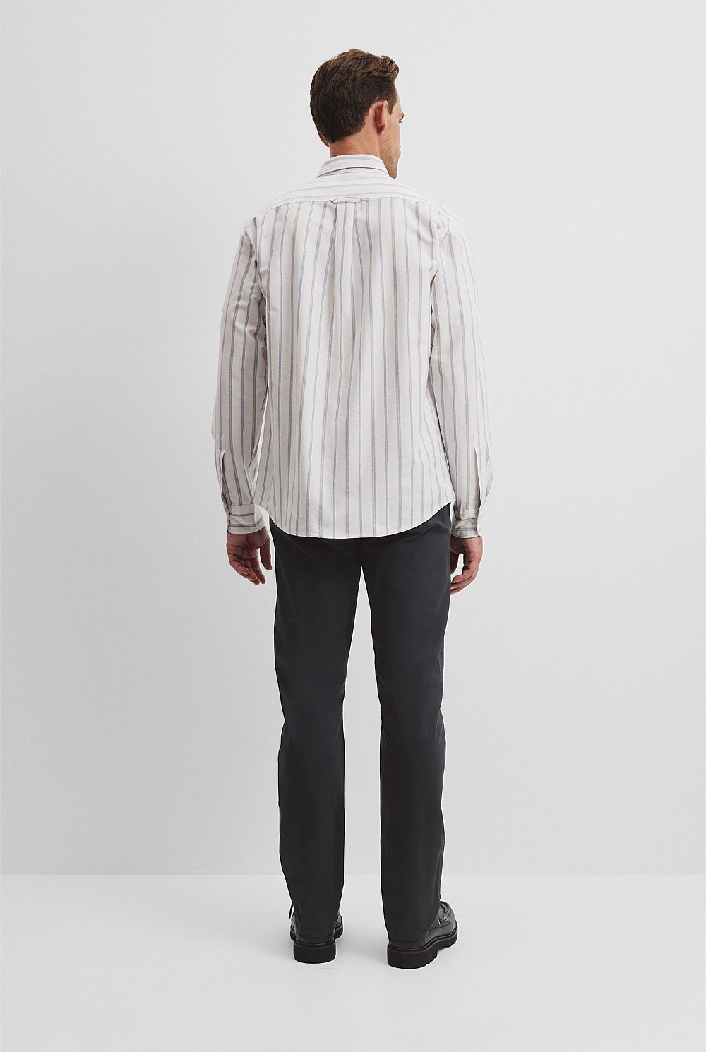 Long Sleeve Reg Gec Oxf Strap Shirt