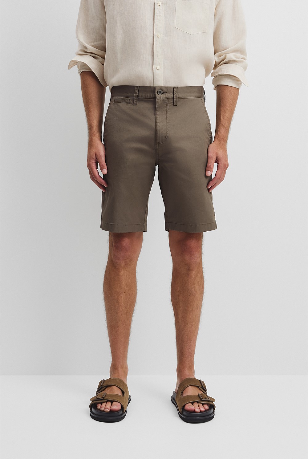 Australian Cotton Stretch Chino Short
