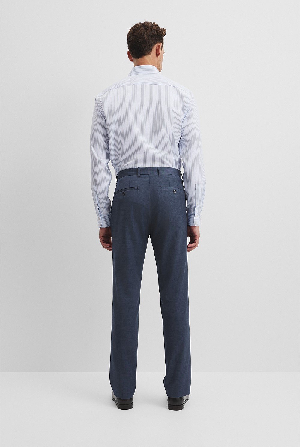 Regular Wool Blend Pant