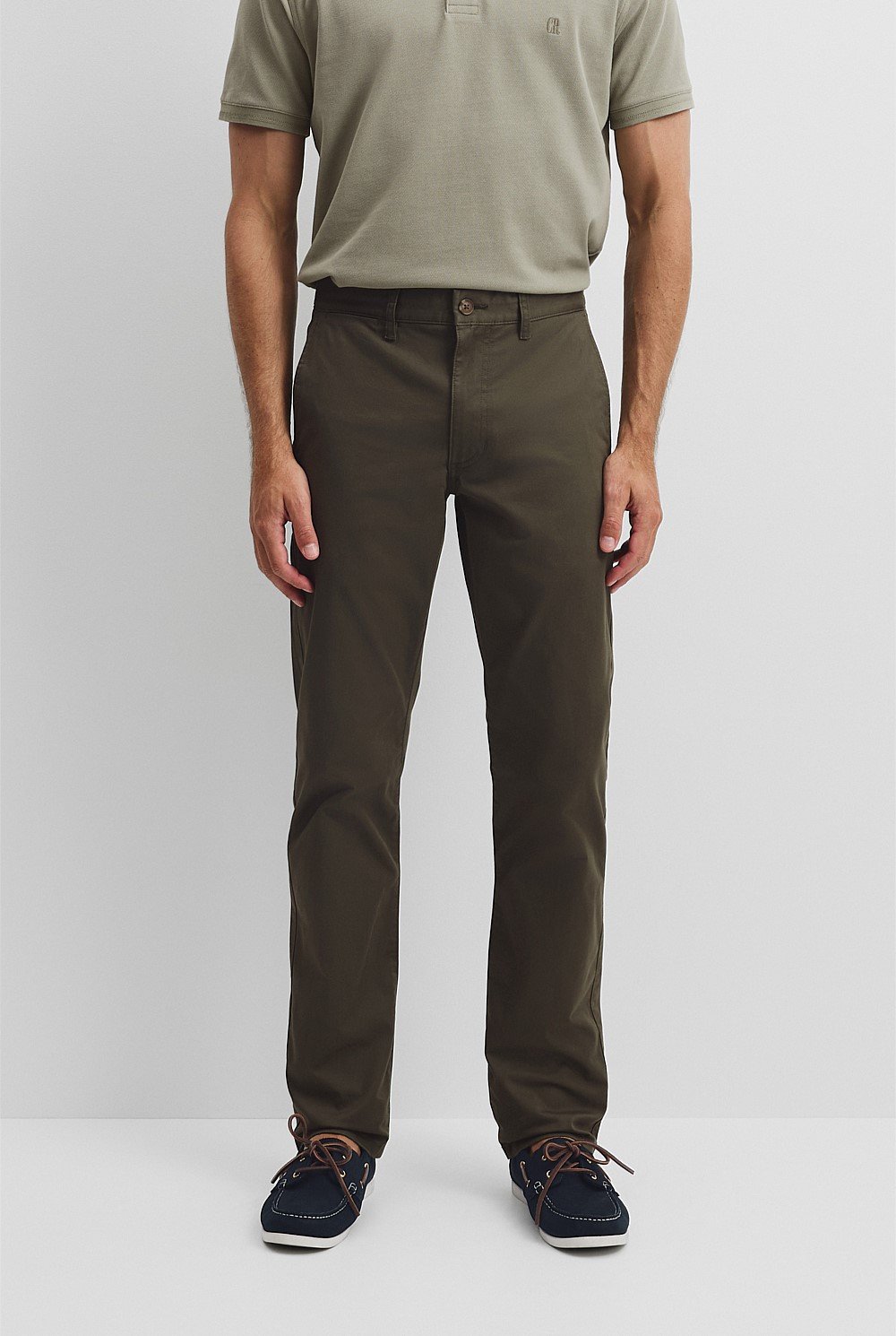 Australian Cotton Standard Fit Stretch Chino