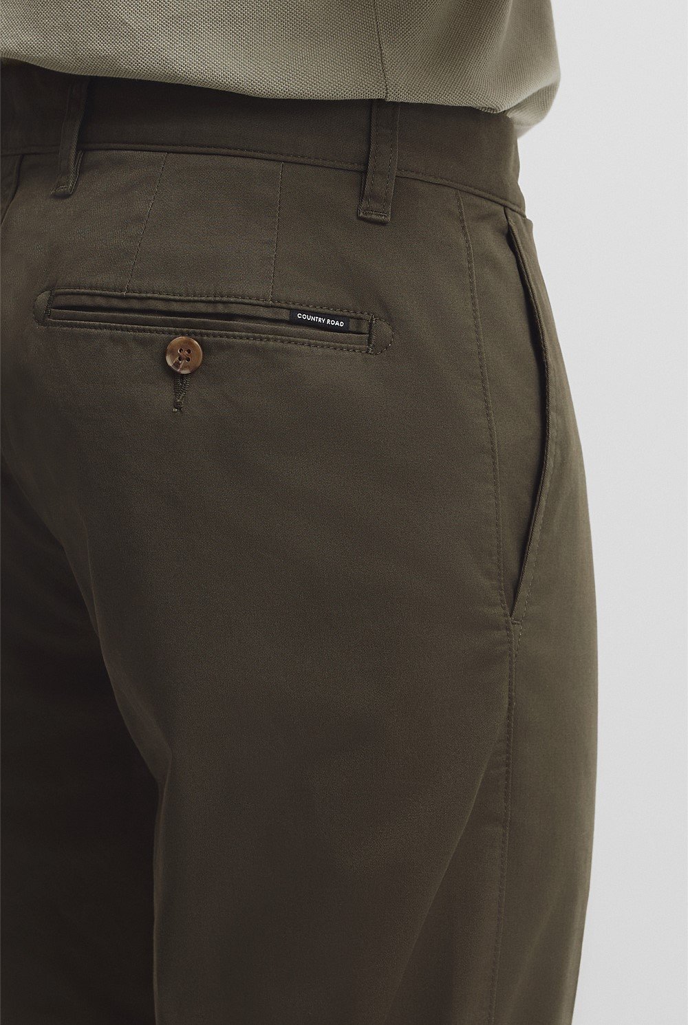 Australian Cotton Standard Fit Stretch Chino