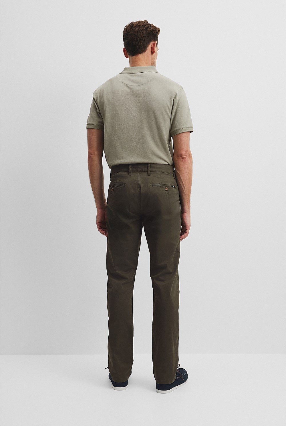 Australian Cotton Standard Fit Stretch Chino