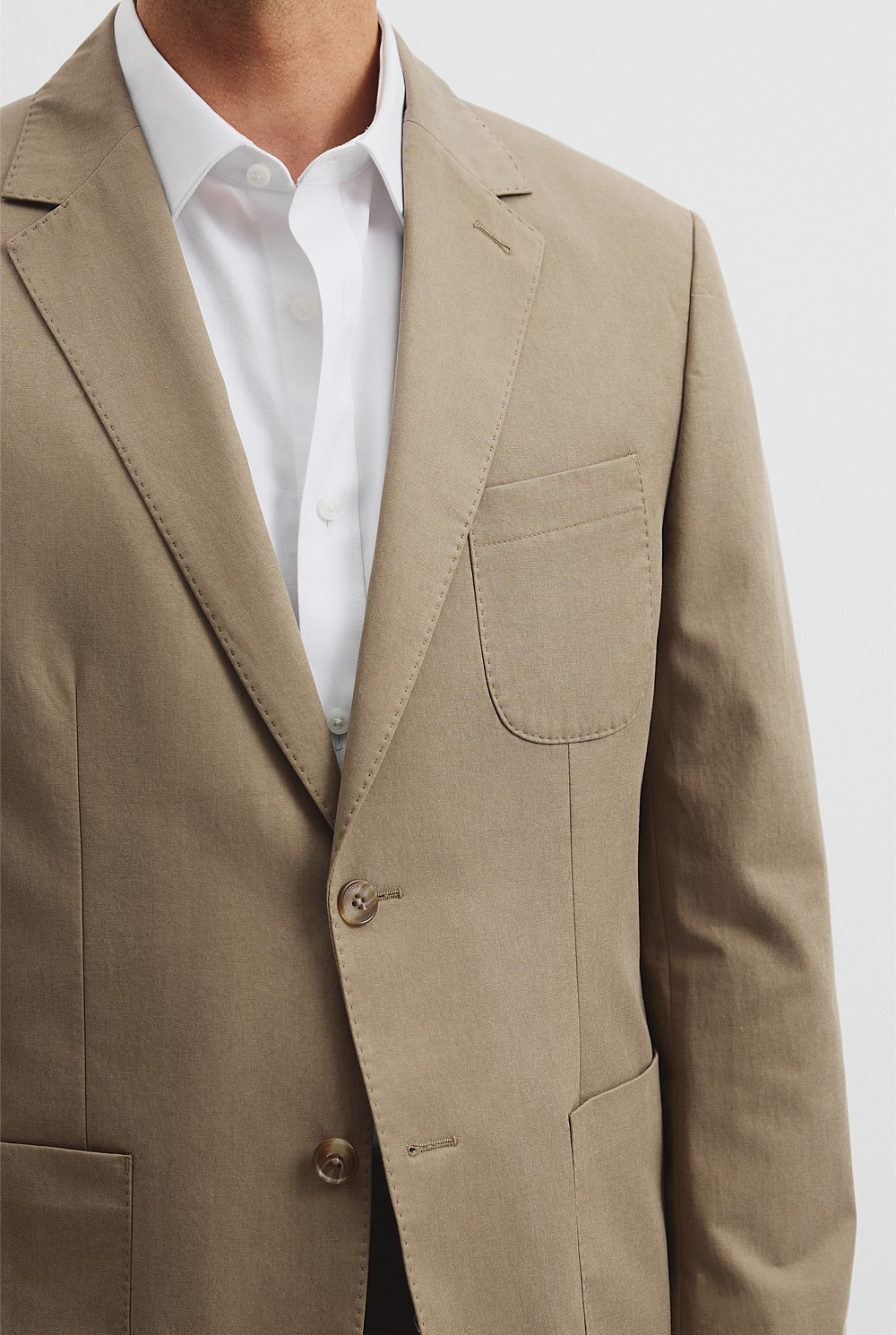 Regular Fit Tencel Blend Jacket