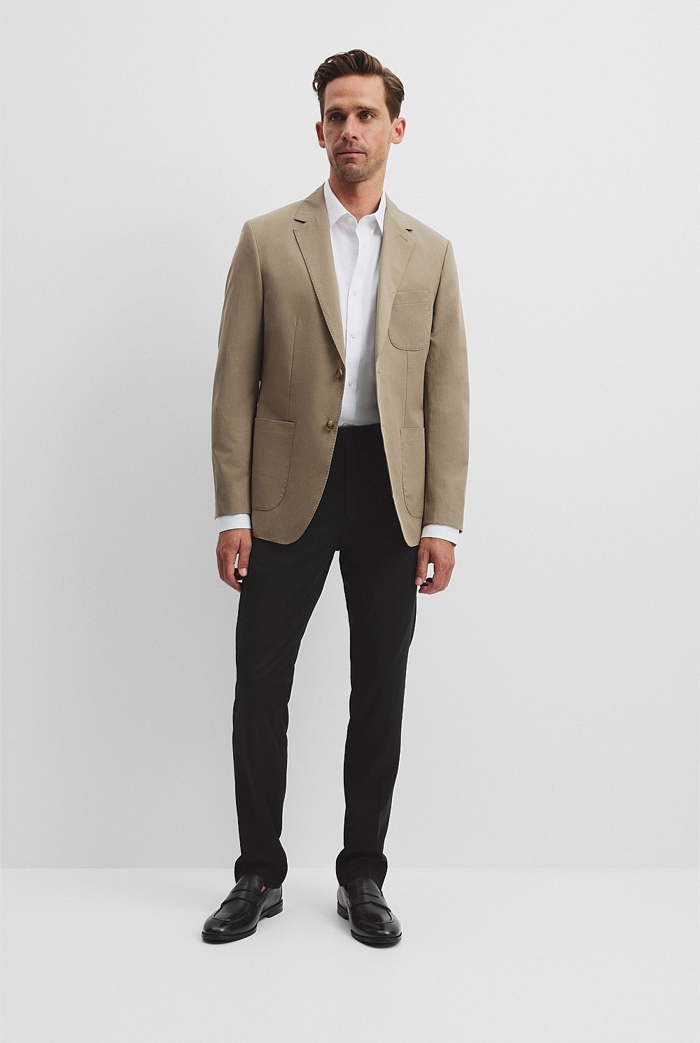 Regular Fit Tencel Blend Jacket