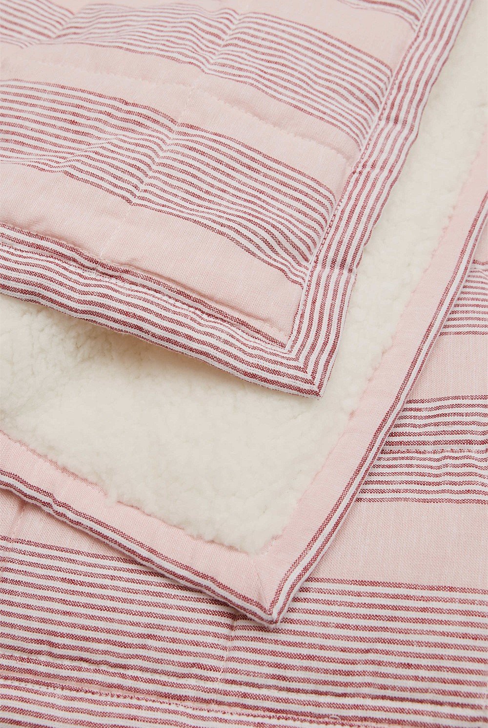 Iris Sherpa Throw Blanket