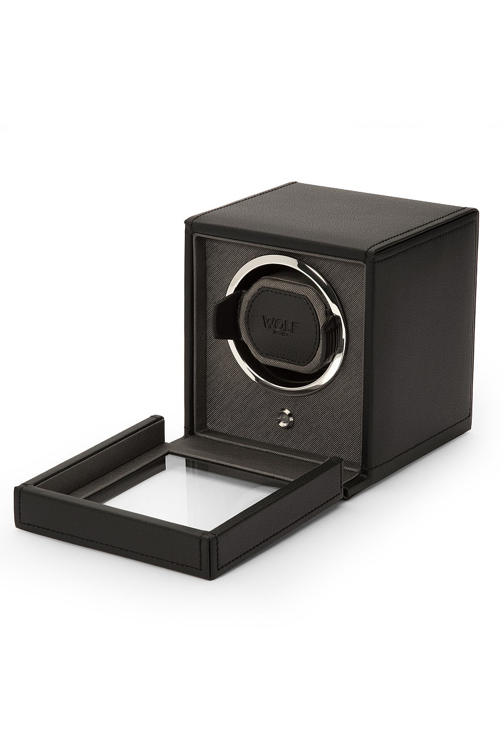 Cub Watch Winder With Cover Black