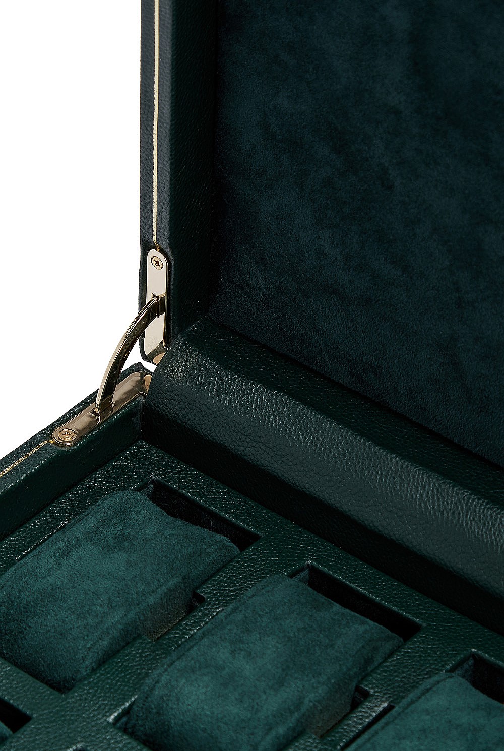 British Racing 8 Piece Watch Box Green