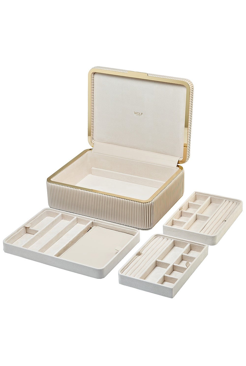 Bella Large Jewellery Box Bone