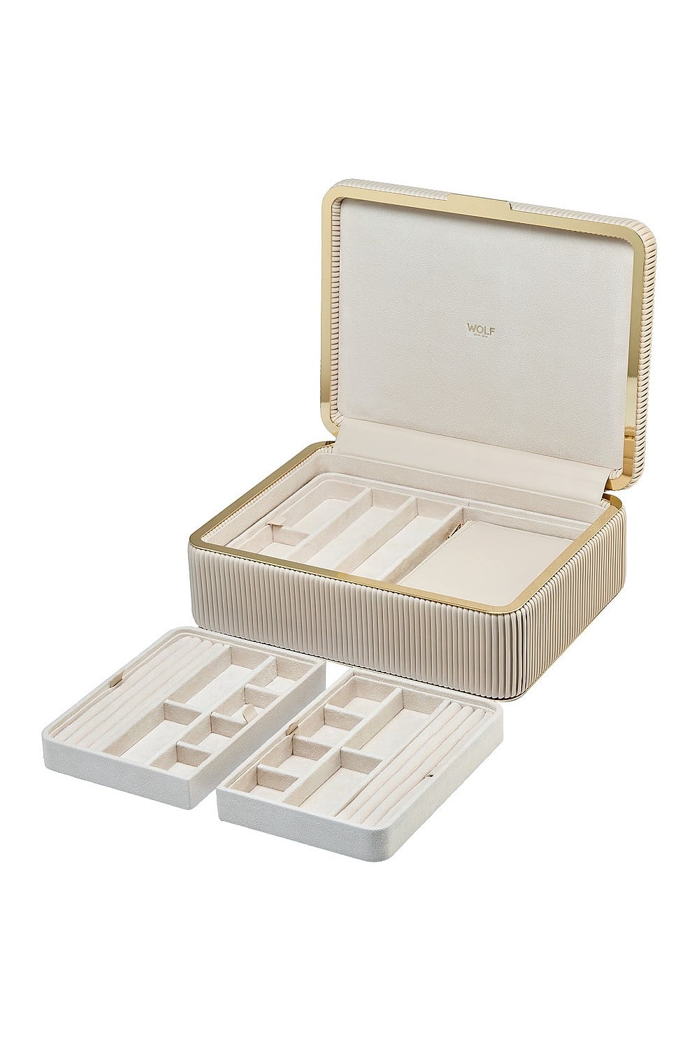 Bella Large Jewellery Box Bone