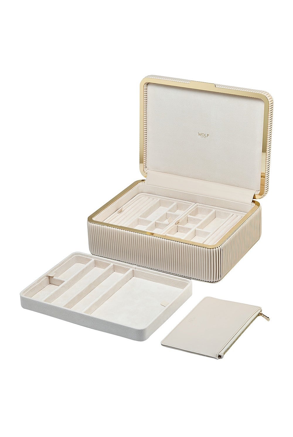 Bella Large Jewellery Box Bone
